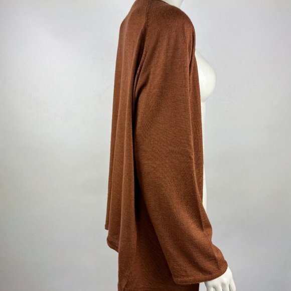 Missoni Italy Cashmere Silk Open Front Cardigan Women M Long Sleeve Lightweight - Picture 5 of 11